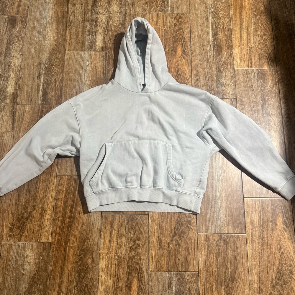 Zara Light Blue Men's Hoodie Sweater